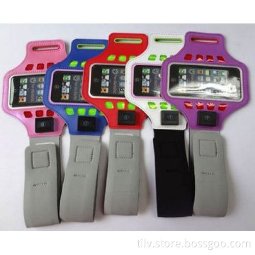 LED Sports Armband Phone Case with Key Holder, for iPhone/Samsung